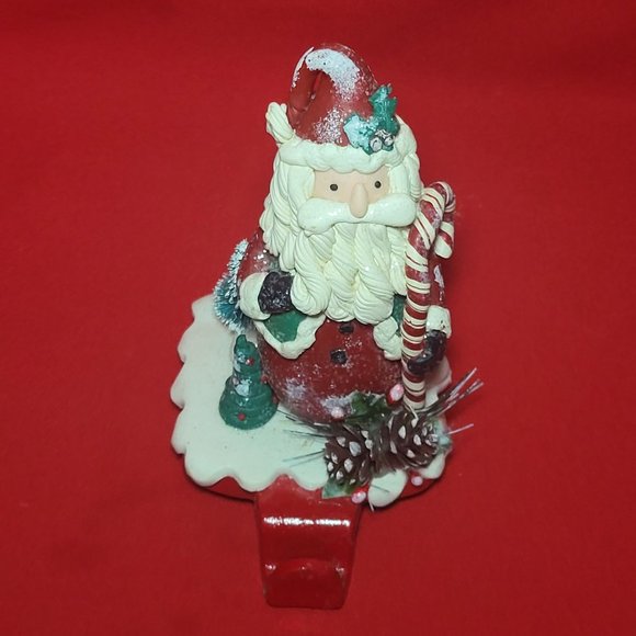 Holiday Time Santa Stocking Holder - Picture 6 of 10
